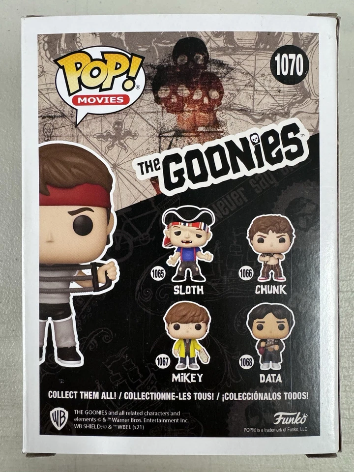 Brand 1070 ~ The Goonies ~ Funko Pop Vinyl ~ Movies + FREE POP PROTECTOR - Image 3 of 4