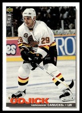 1995-96 Collector's Choice Gino Odjick Vancouver Canucks #290