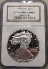 1991-S $1 American Eagle Silver Proof 1 oz Coin. NGC PR69 Ultra Cameo. NR!