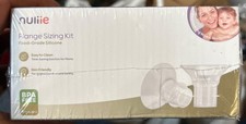 Nuliie Flange Sizing Kit Breast Pump Insert BPA-Free Silicone Nursing New