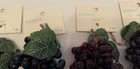 New! Ashland 6 Bunches Purple/1 Bunch Red Plastic/Rubber 7" Realistic Grapes — photo 5