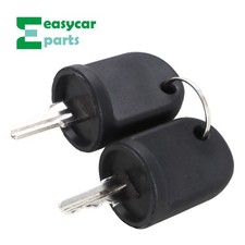 2Pcs EZGO Golf Cart Ignition Keys for 2008-Up RXV Gas / Electric Model 611282