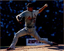 TYLER JOHNSON AUTOGRAPHED SIGNED 8X10 PHOTO ST LOUIS CARDINALS HISTORIC BASEBALL