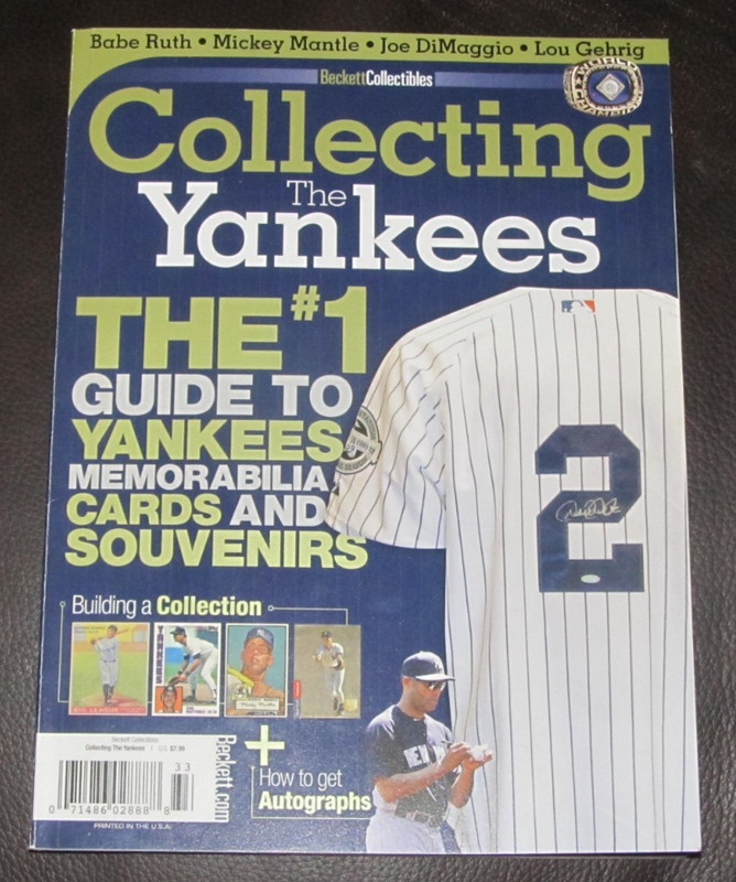 Beckett Collectibles Collecting The Yankees Cards Souvenirs NEW YORK MLB