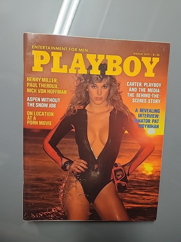  Playboy Magazine March 1977 Playmate Nicki Thomas Birthday Present
