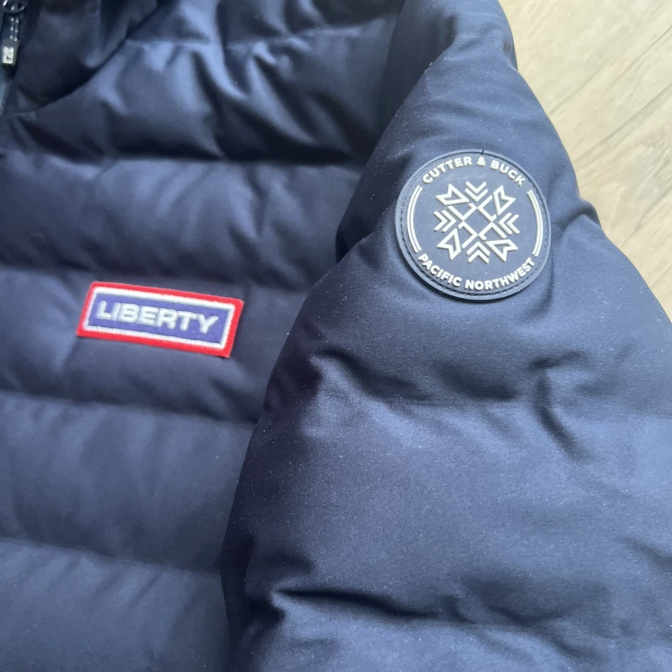 Men's Cutter & Buck Blue Large Mission Ridge Jacket- Eco Insulated - Image 4 of 4