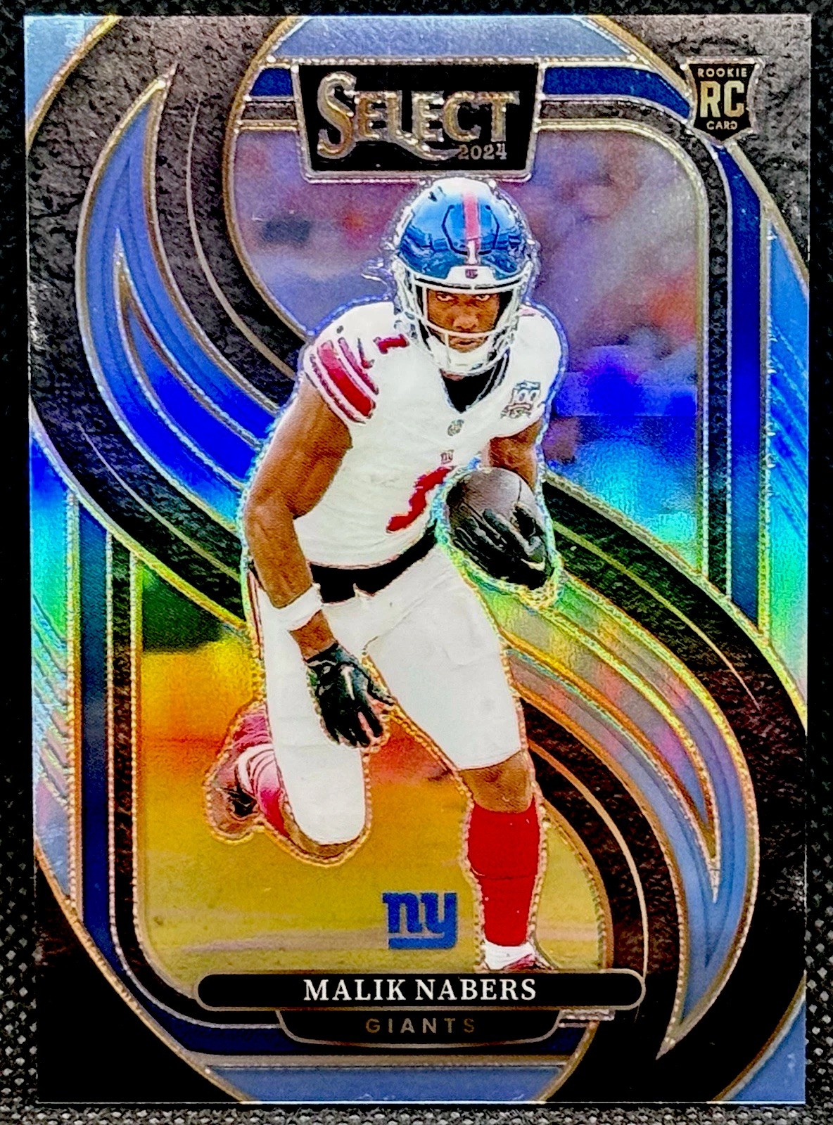 2024 Panini Select Premier RC #116 MALIK NABERS Light Blue Prizm #54/99 Rookie
