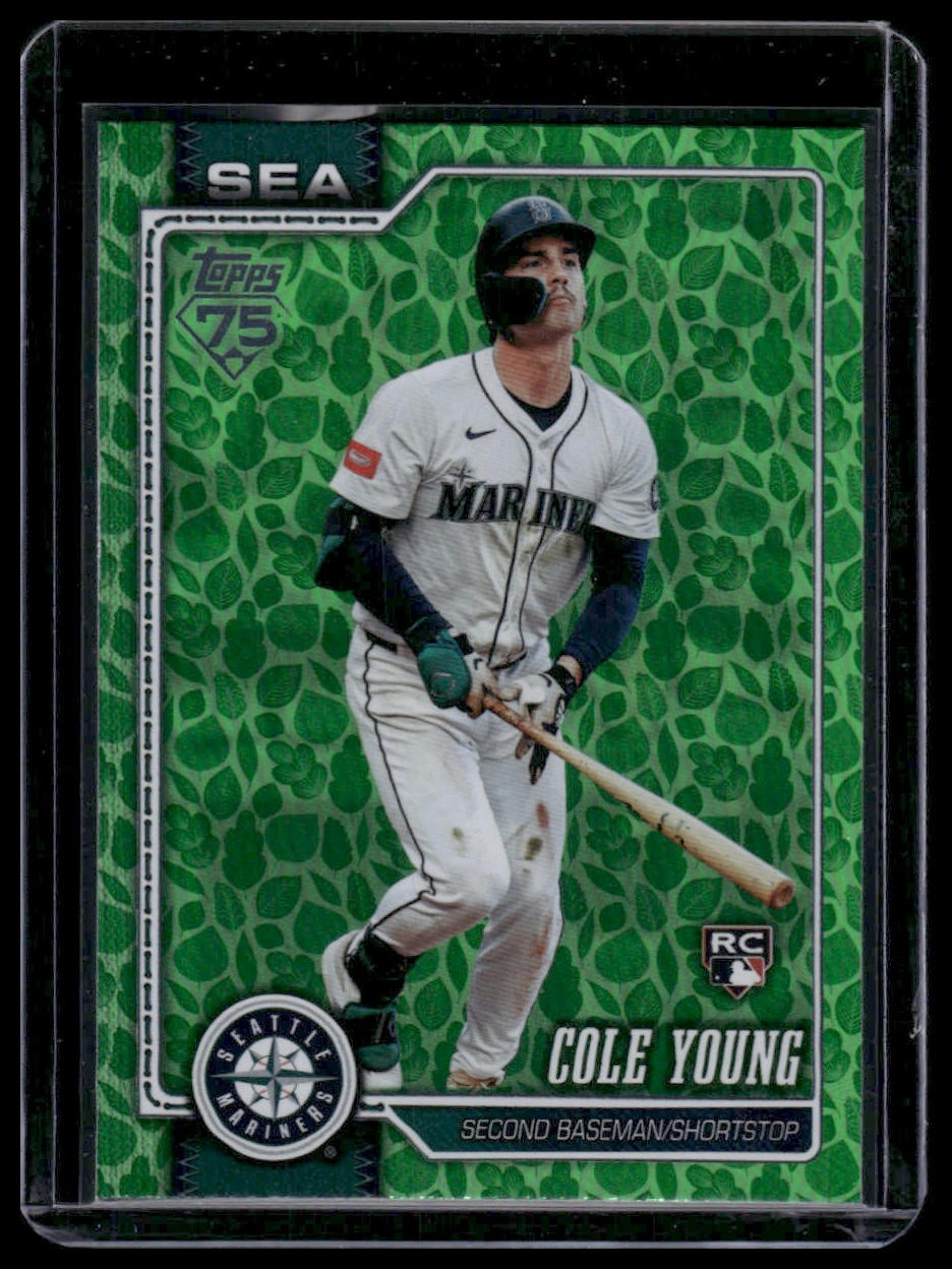 2026 Topps Series One #129 Cole Young Holiday