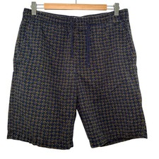 Gap 8" Easy Short Size MED Mens Blue 100 Cotton Chino Elastic Tie Waist Beachy