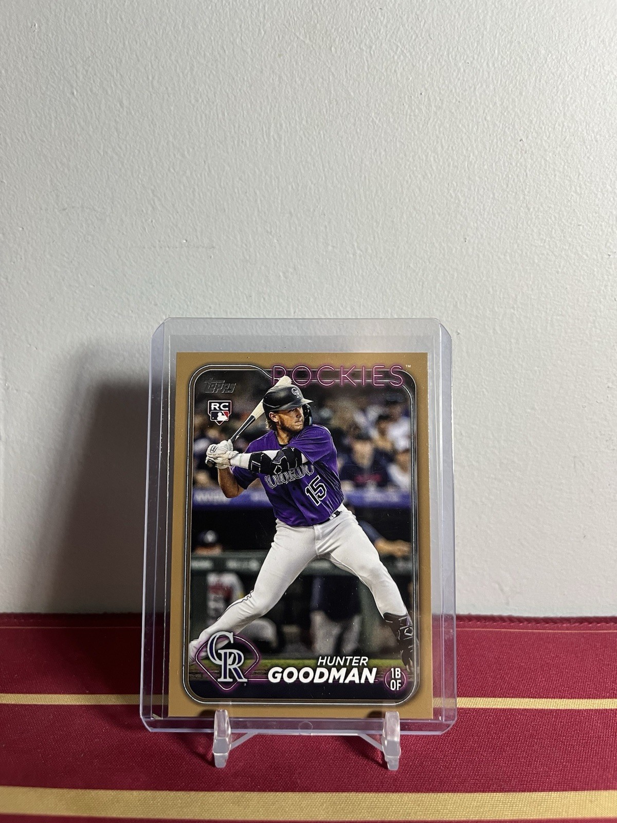 2024 Topps Series 2 - Hunter Goodman #432 Gold /2024 (RC)