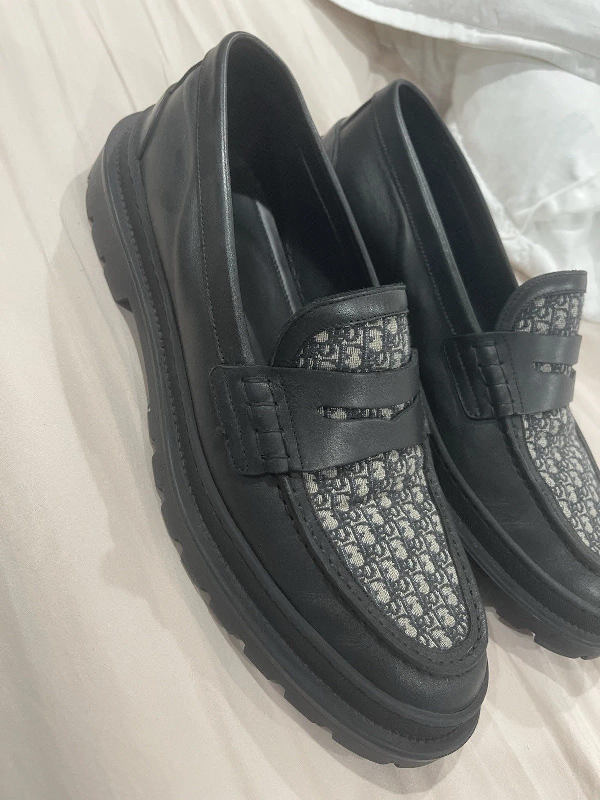 Mocassins Dior Explorer homme taille 13 / 46 excellent état 1000% authentique
