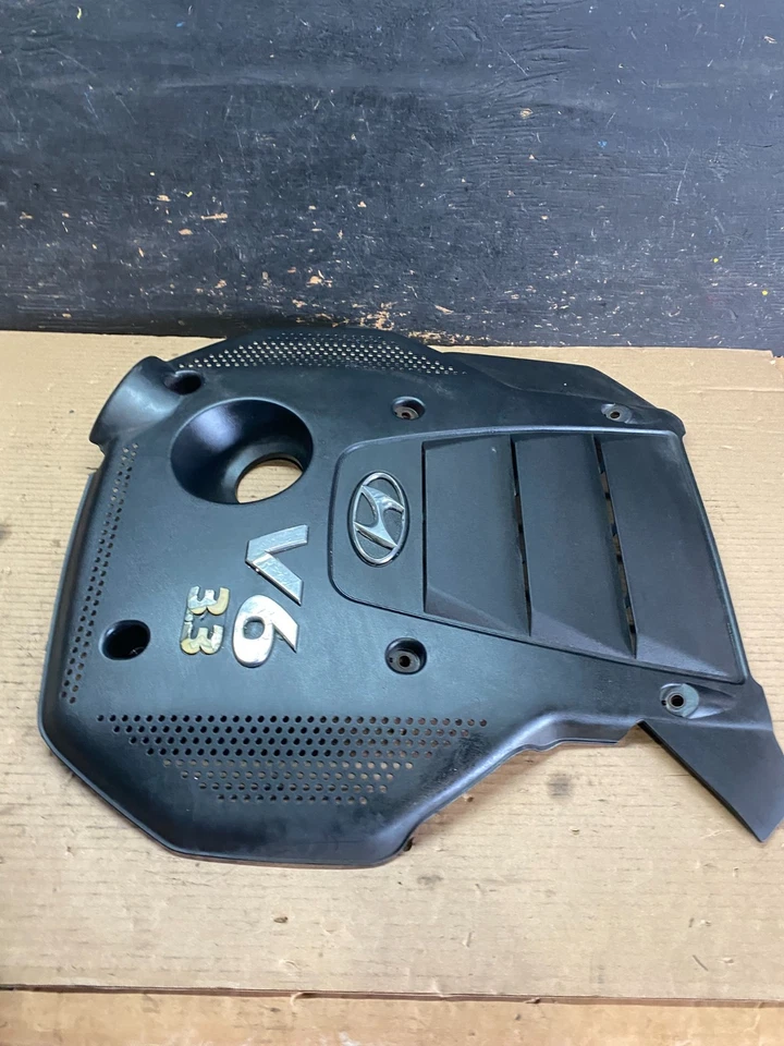 2006 a 2010 Hyundai Azera V6 Motor Shield Cover OEM S3687 DG - Imagem 3 de 4
