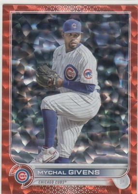 2022 Topps Update Orange Foilboard #249/299 MYCHAL GIVENS #US140 Cubs