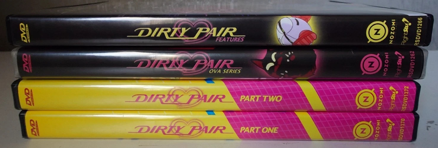 Ova Set Dirty Pair: Complete TV Series / OVA / Movie Sets (Brand New 12 DVD ...