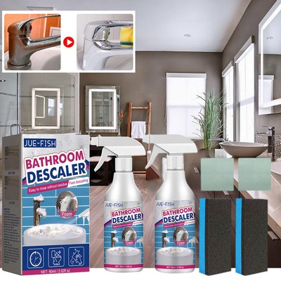 Stubborn Stains Cleaner - Bathroom Descaler, Bathroom Foam Spray Best E0I2