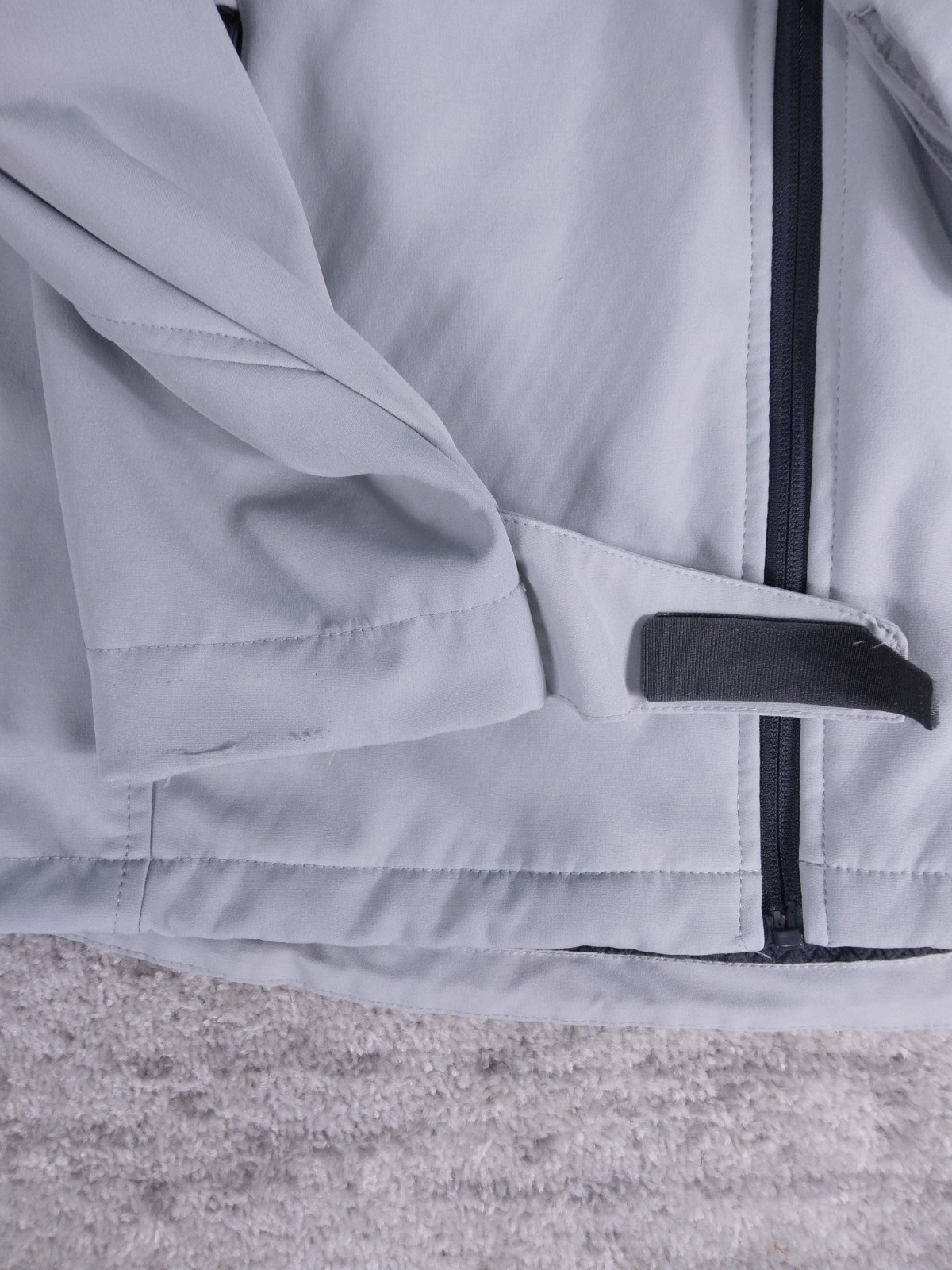 Gerry Softshell Jacket Men's Gray Medium Wind and… - image 4