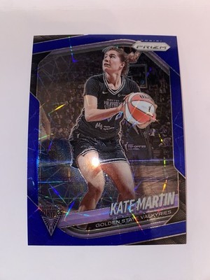 Kate Martin Golden State Valkyries - #97 Blue Velocity - 2025 Panini Prizm WNBA