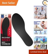 Carbon Fiber Insole - 1 pc, Men 6.5-7, Women 7.5-8 - Unisex Orthotic Shoe Ins...
