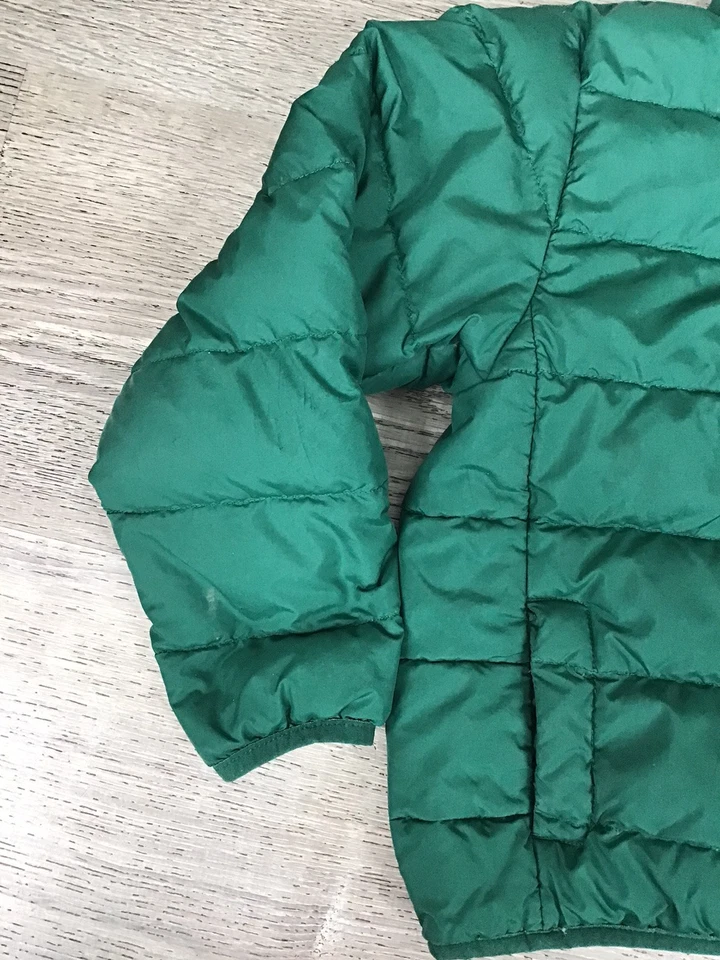 The North Face 550 Reversible Jacket Puffer Down Boys Size XS Toddler Green - Image 4 of 4