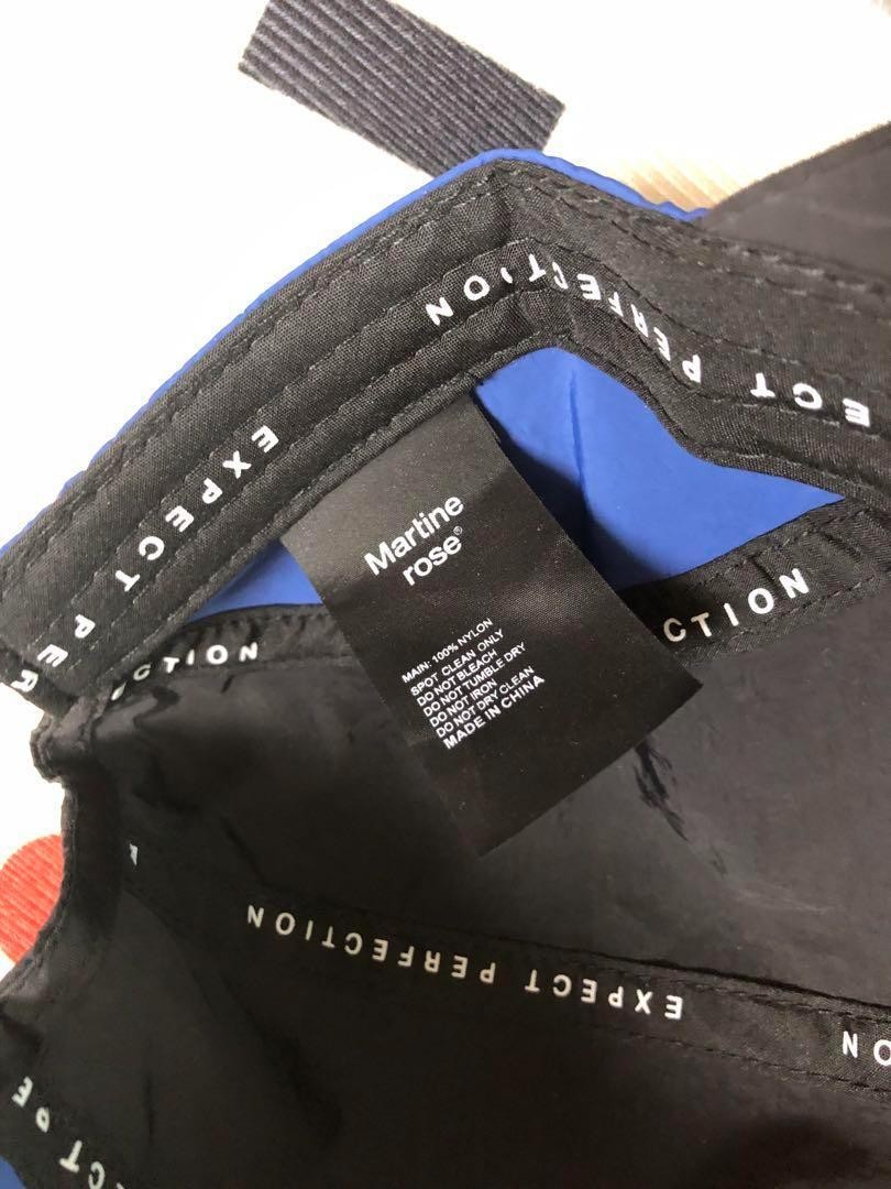 Martine Rose Sports Cap Black