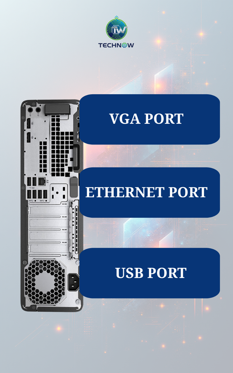 HP Desktop PC i5-8500, 32GB RAM, 256GB NVMe + 1TB HDD, Windows 11