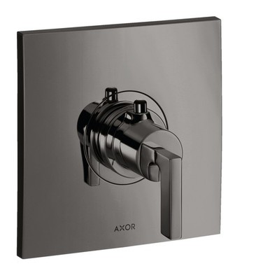 Hansgrohe Thermostat Concealed Axor Citterio 39711330 Polished Black Chrome