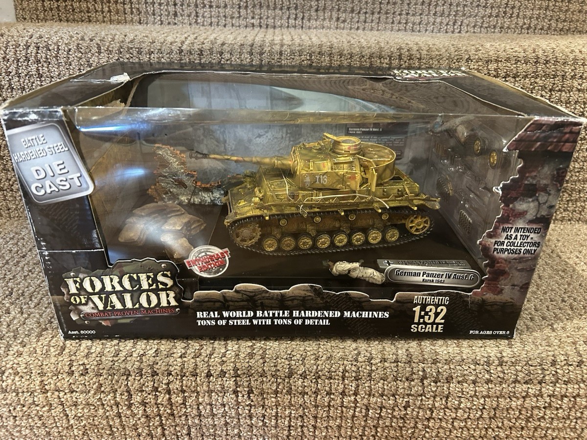 Unimax Forces of Valor 1:32 German Panzer IV Ausf G, Kursk 1943