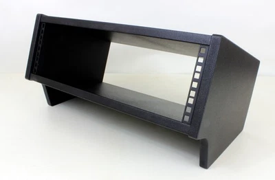 NUTSHEL STUDIO FURNITURE 19" 3HE DESKTOP STUDIO RACK POD CASE SCHRANK FÜR PRO AUDIO MEDIA EQUIPMENT SL