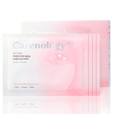 [Carenology95] RE:TURN Hydrogel Under Eye Patch - Anti-Aging Treatment 4pairs
