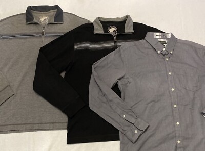 John Bartlett Consensus Lot Of 3 Shirts Size Large EUC (FLAWS)