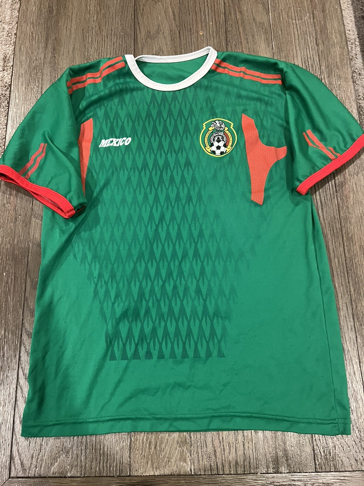 Mens Mexico National Team  Football Soccer Jersey Shirt Green Small