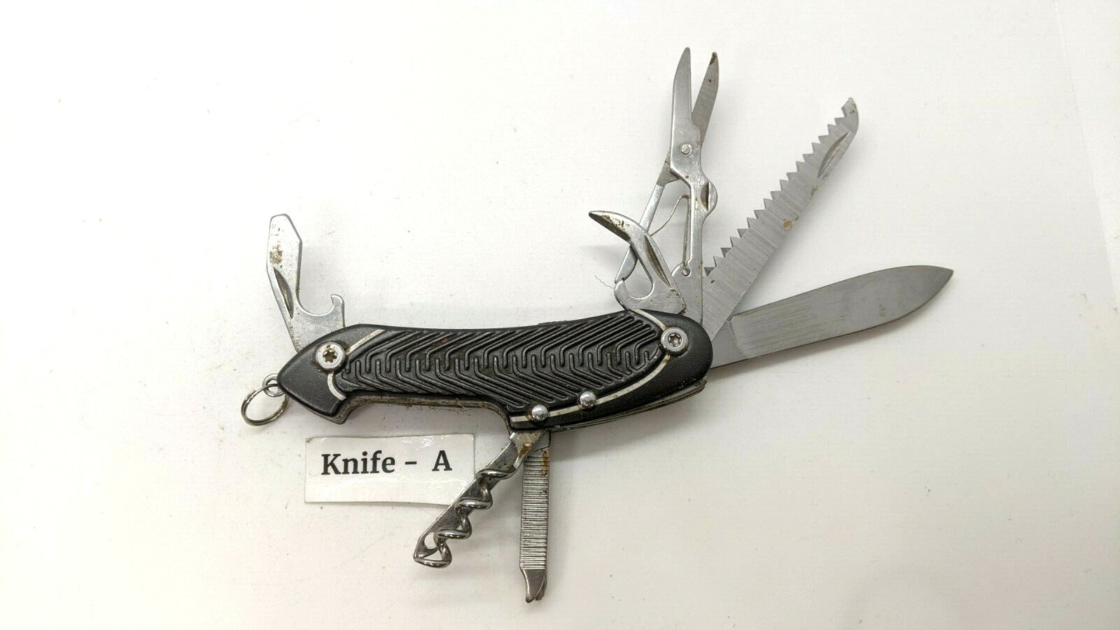 XGear 10 In 1 Multi Tool Stainless Steel Saw Scissors Corkscrew Screw Drivers