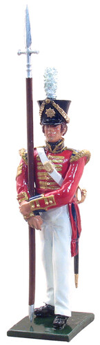 William Britains, Redcoats, Sergeant, 2nd Coldstream Foot Guards 1822, 44018 - Picture 1 of 1