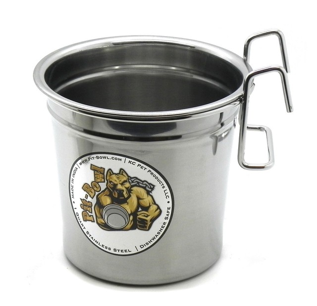 crate mounted water bowl