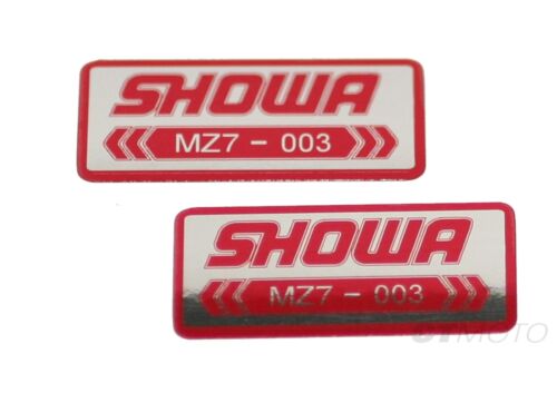 SHOWA FORK SHOCK DECALS STICKERS MZ7-003 HONDA 750 VFR - Afbeelding 1 van 1