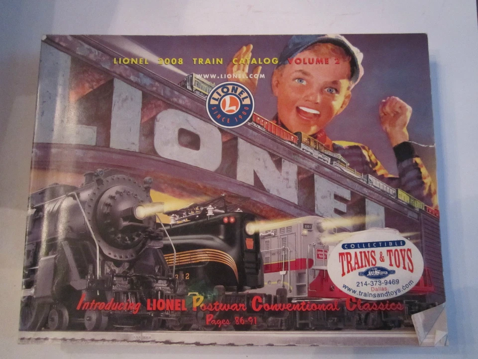 4 LIONEL TRAIN CATALOGS & 1 KLINE TRAIN CATALOG -2003 (2) 2008, 2009, 2010 -RY-1 - Image 2 of 4