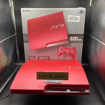 SONY PlayStation 3 PS3 Scarlet Red CECH-3000B 320GB Console