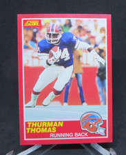 1989 Score Football Thurman Thomas Buffalo Bills #211 RC Rookie NM/MT