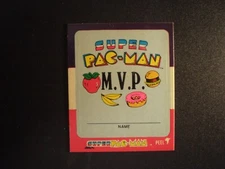 1982 Bally Midway Super Pac-Man M.V.P.