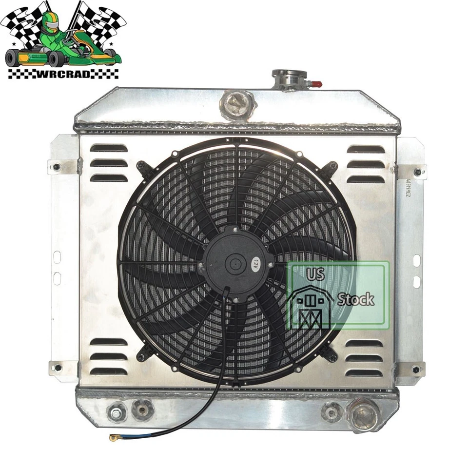 Radiator Shroud Fan Fit 1949-1954 1950 Chevy Bel Air Deluxe Fleetline Styleline — 第 2/4 张图片