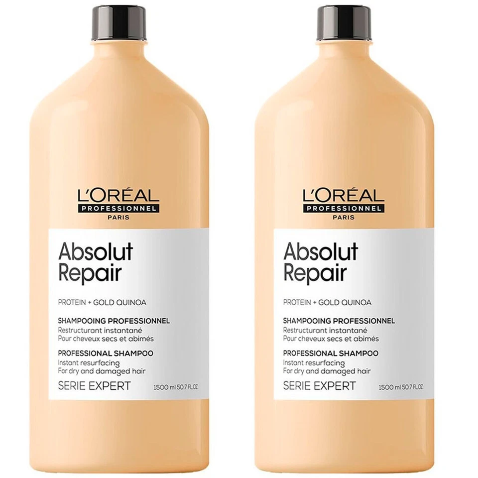L'ORÉAL PROFESSIONNEL Loreal Serie Expert Absolut Repair Shampoo 2x 1500ml (ohne Pumpe)