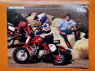 【初版本】R&B STANDARDS New! Genuine Honda 1982 Z50 Z50R Brochure u | eBay