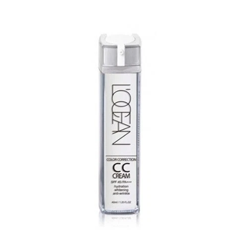 LOCEAN Color Correction CC Cream 40ml (SPF45 PA+++) pompe type K-Beauty