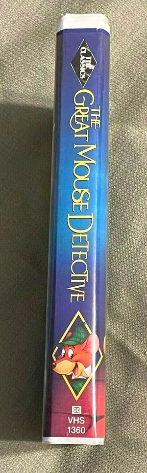 WALT DISNEY'S CLASSIC "THE GREAT MOUSE DETECTIVE" (VHS 1360) BLACK DIAMOND VIDEO - Image 2 of 4