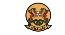 5" us marine corps hma-369 marine medium attack sq sticker decal usa made