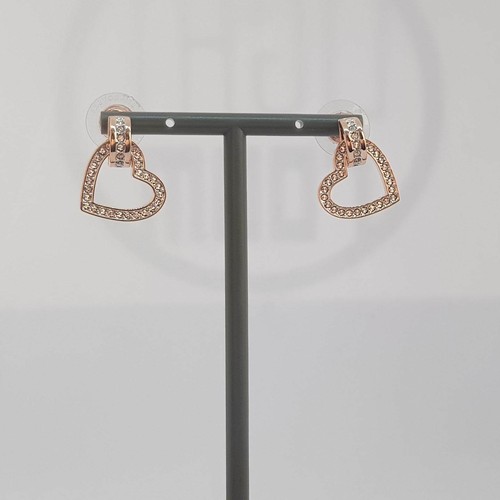 Swarovski Herz Ohrstecker Lovely Ohrringe Liebe Love Rosévergoldet 5466720 - Bild 7 von 10