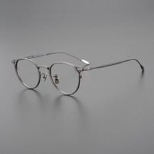 Luxury Pure Titanium Eyeglass frames Brand Design Vintage Women Men Glasses 12g