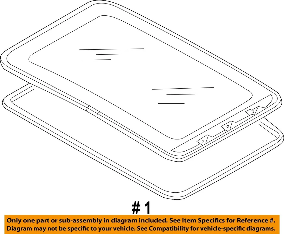 Conjunto completo de techo corredizo OEM 2003 2004 2005 2006 Porsche Cayenne Foto 4 de 4