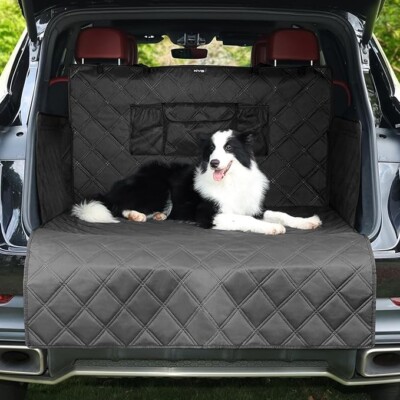 KYG Kofferraumschutz Hund mit Rutschfester Boden Seiten- und Ladekantenschutz, U