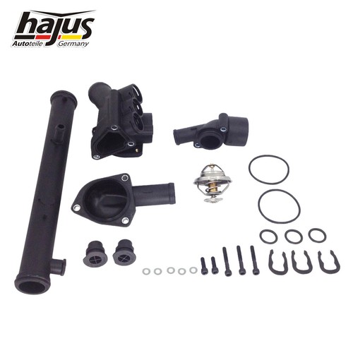 Hajus Kühlmittelflansch Thermostat Gehäuse VW Golf Passat Sharan T4 2.8 2.9 VR6 - Picture 3 of 4